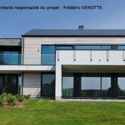 Réalisation Dinjart - Châssis Aluminium Sapa à Durbuy