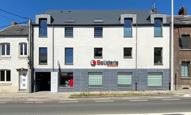 Réalisation Dinjart - Châssis pvc Solidaris à Gembloux